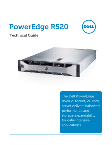 Dell PowerEdge R520 Technical Guide - CNET Content