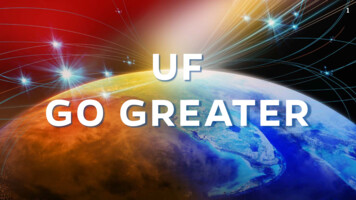 1 UF GO GREATER - Fora