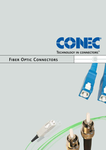 Fiber Optic Connectors - Ps-center.co.jp