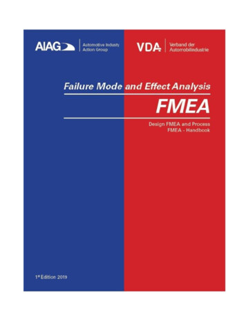 AIAG-VDA FMEA 1 - سیستم های کارا و اثربخش