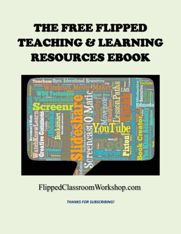 THE FREE FLIPPED TEACHING & LEARNING RESOURCES EBOOK