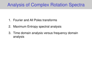 Analysis Of Complex Rotation Spectra