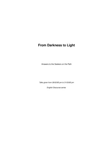 From Darkness To Light - Alaalsayid
