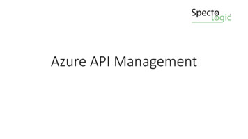 Azure API Management - WordPress 