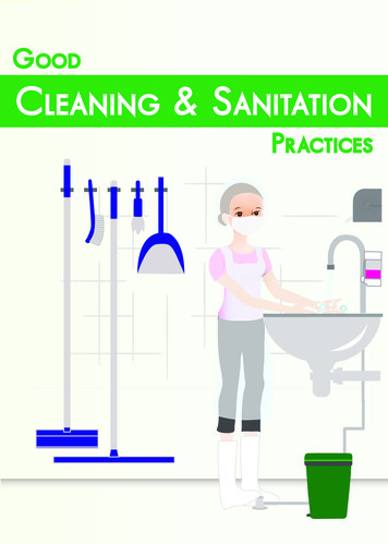 CLEANING & SANITATION - SFA