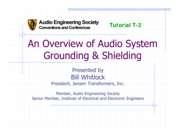 An Overview Of Audio System Grounding & Shielding