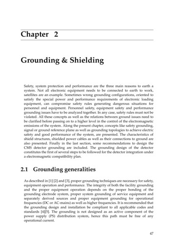 Chapter 2 Grounding & Shielding - TU Delft