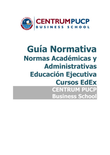 Guía Normativa - Cdncentrum.pucp.education