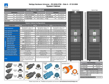 NetApp Hardware Universe – RC-0036-0708 – Side A – 07-22 .