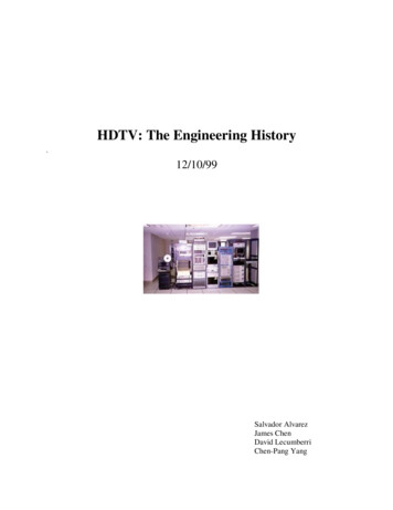 HDTV: The Engineering History - MIT