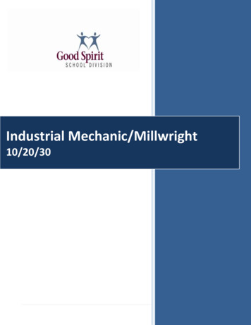 Industrial Mechanic/Millwright 10L/20L/30L