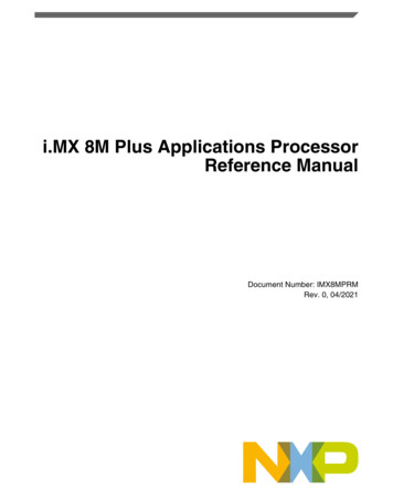 I.MX 8M Plus Applications Processor Reference Manual