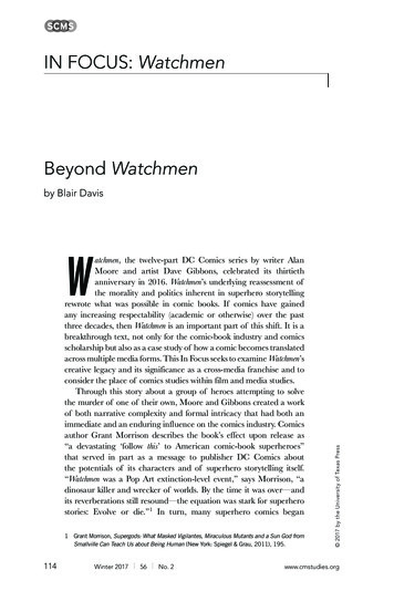 IN FOCUS: Watchmen Beyond Watchmen