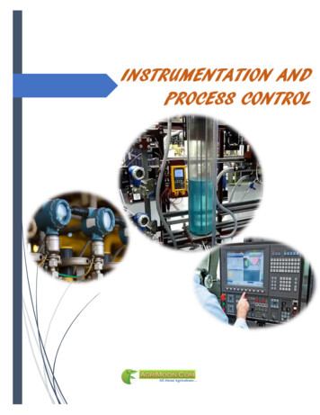 Instrumentation And Process Control - AgriMoon 