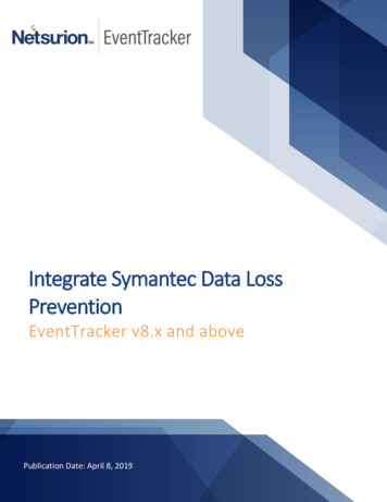 Integrate Symantec Data Loss Prevention