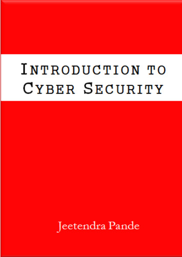 Introduction To Cyber Security - UOU
