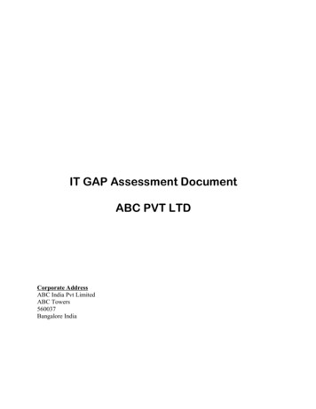 IT Gap Assessment Template For - Cdn.ttgtmedia 