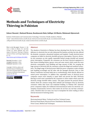 Methods And Techniques Of Electricity Thieving In Pakistan