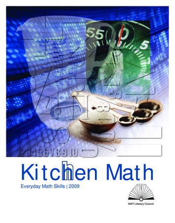 Everyday Math Skills Workbooks Series - Kitchen Math