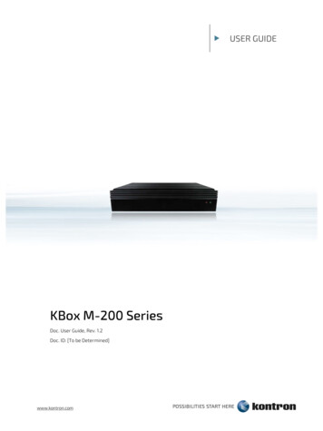 KBox M-200 Series - Kontron Asia