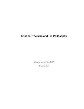 Krishna: The Man And His Philosophy - OSHO