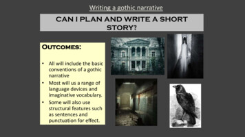 CAN I PLAN AND WRITE A SHORT STORY? - Eckington School