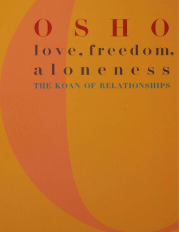 Love, Freedom, Aloneness - Alaalsayid