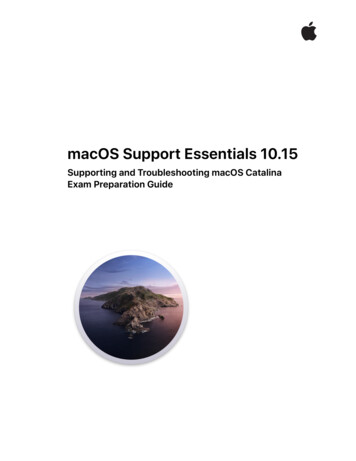 MacOS Support Essentials 10 - Apple Inc.