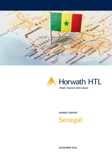 MARKET REPORT Senegal