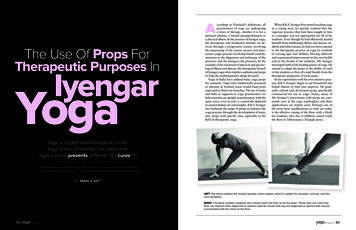 Yoga Iyengar - Yoganga - Marla Apt