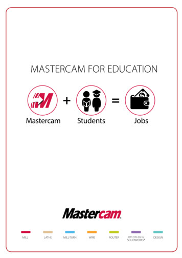 MASTERCAM FOR EDUCATION - EMCO
