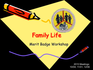 Family Life - Highland Park Troop 324