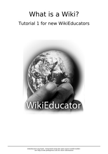 What Is A Wiki?
