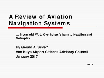 A Review Of Aviation Navigation Systems