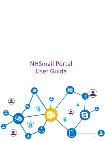 NHSmail Portal User Guide - Enhertsccg