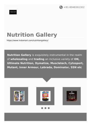 Nutrition Gallery