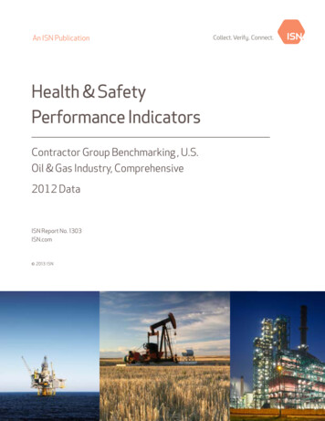 Health & Safety Performance Indicators