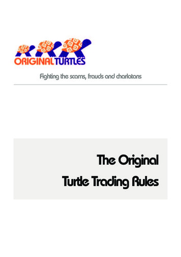 The Original Turtle Trading Rules