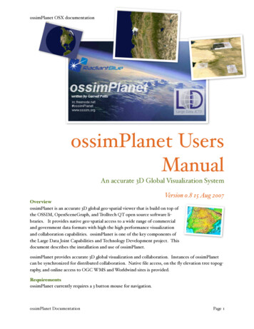 OssimPlanet Users Manual