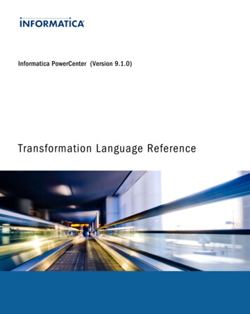 Transformation Language Reference - WordPress 