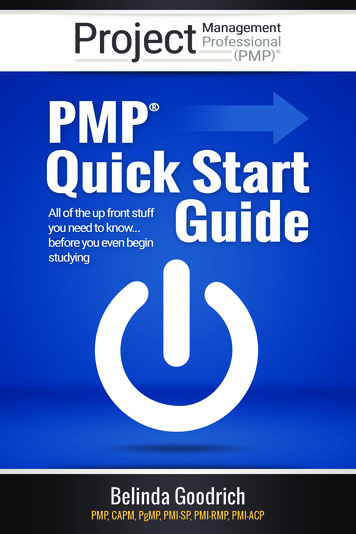 PMP Quick Start Guide - WordPress 