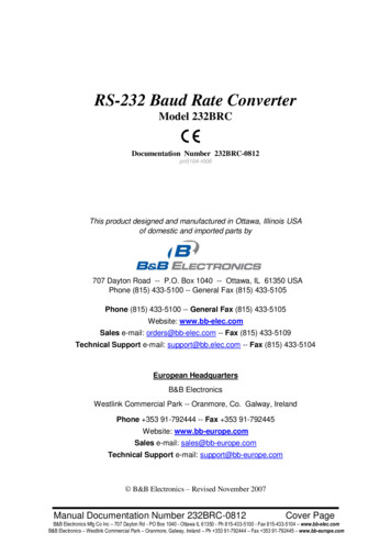 RS-232 Baud Rate Converter - Advantech
