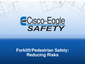 Forklift/Pedestrian Safety: Reducing Risks
