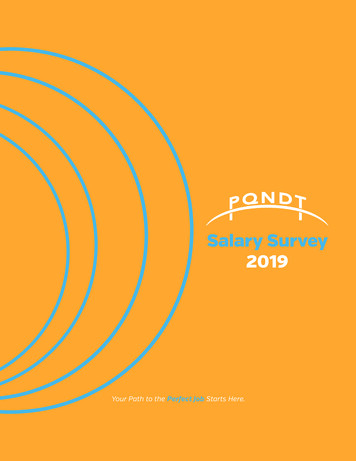 Salary Survey 2019 - PQNDT
