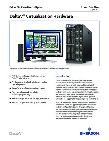 DeltaV Virtualization Hardware - Emerson