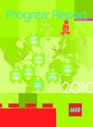 Progress Report - LEGO