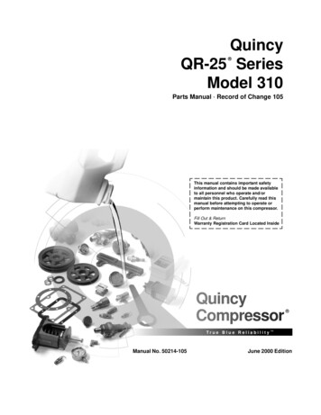 Quincy QR-25 Series