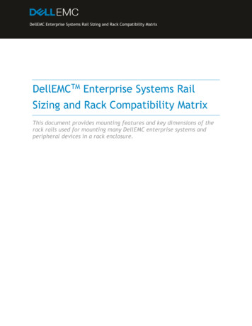 DellEMCTM Enterprise Systems Rail