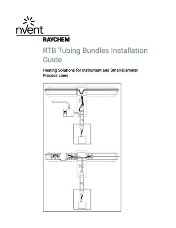 RTB Tubing Bundles Installation Guide - NVent