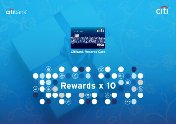 Rewards X 10 - Citibank .vn